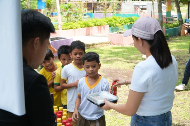 Amira Land Joins Nutrition Month Celebration Through Feeding Program for Libertad Elementary Pupils